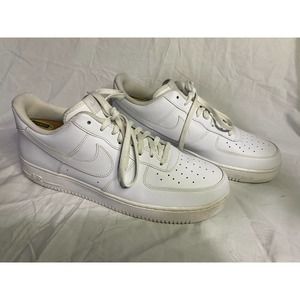 Nike Air Force 1 Low White Sneaker Size 15 CW2288-111